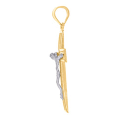 10kt Yellow Gold Mens Nugget Fashion Ring