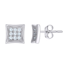 10kt Yellow Gold Mens Cubic-Zirconia Number100 Fashion Charm Pendant