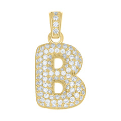 10kt Two-tone Gold Mens Purple White Cubic-Zirconia Medusa Egyptian Fashion Charm Pendant
