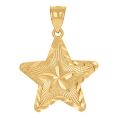 10kt Yellow Gold Mens Cubic Zirconia Royal Flush Cards Spade Charm Pendant