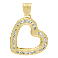 10kt Yellow Gold Mens St. Lazarus Religious Charm Pendant