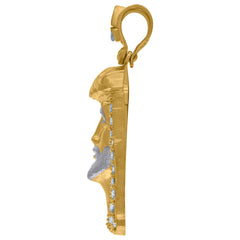 10kt Yellow Gold Dc Womens Embossed Hinged Hoops Huggies