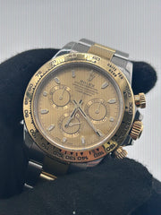 Rolex Daytona Champagne Index Dial on Oyster Ref. 116503 Card 2021