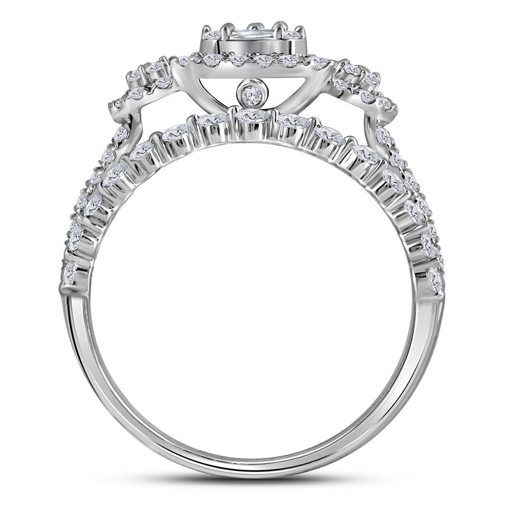1 3/4CTW-DIA BRIDAL SET