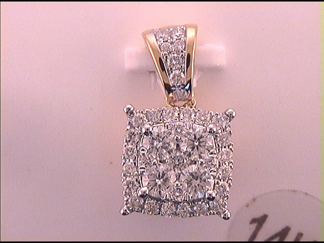 3/4CT-DIA FASHION PENDANT