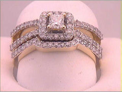 1 Cttw-DIA 1/4CT-CPR BRIDAL SET