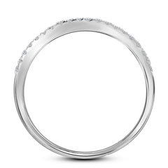 14kt White Gold Womens Round Diamond Bridal Wedding Engagement Ring Band Set 1.00 Cttw