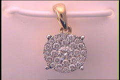 1/2CT-DIA SOLI-STAR FASHION  PENDANT