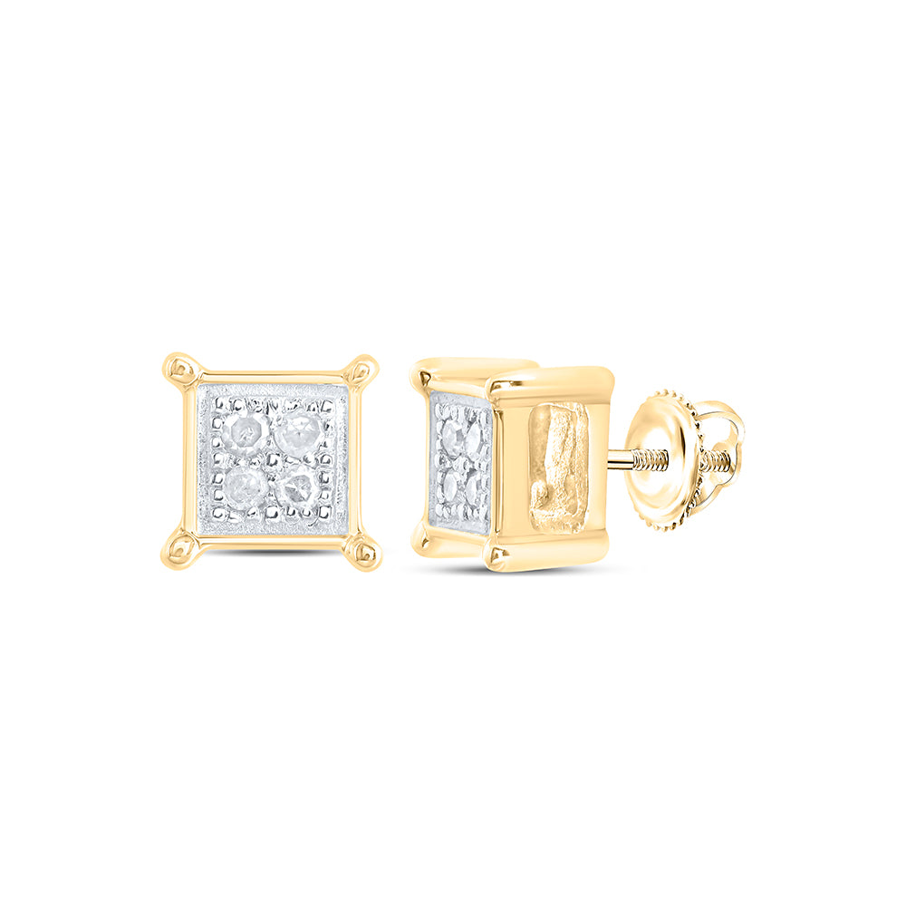0.03CT-DIA EARRING