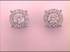 1 1/2CTW-DIA FASHION EARRING