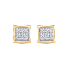 1/6CT-DIA MICRO-PAVE EARRING