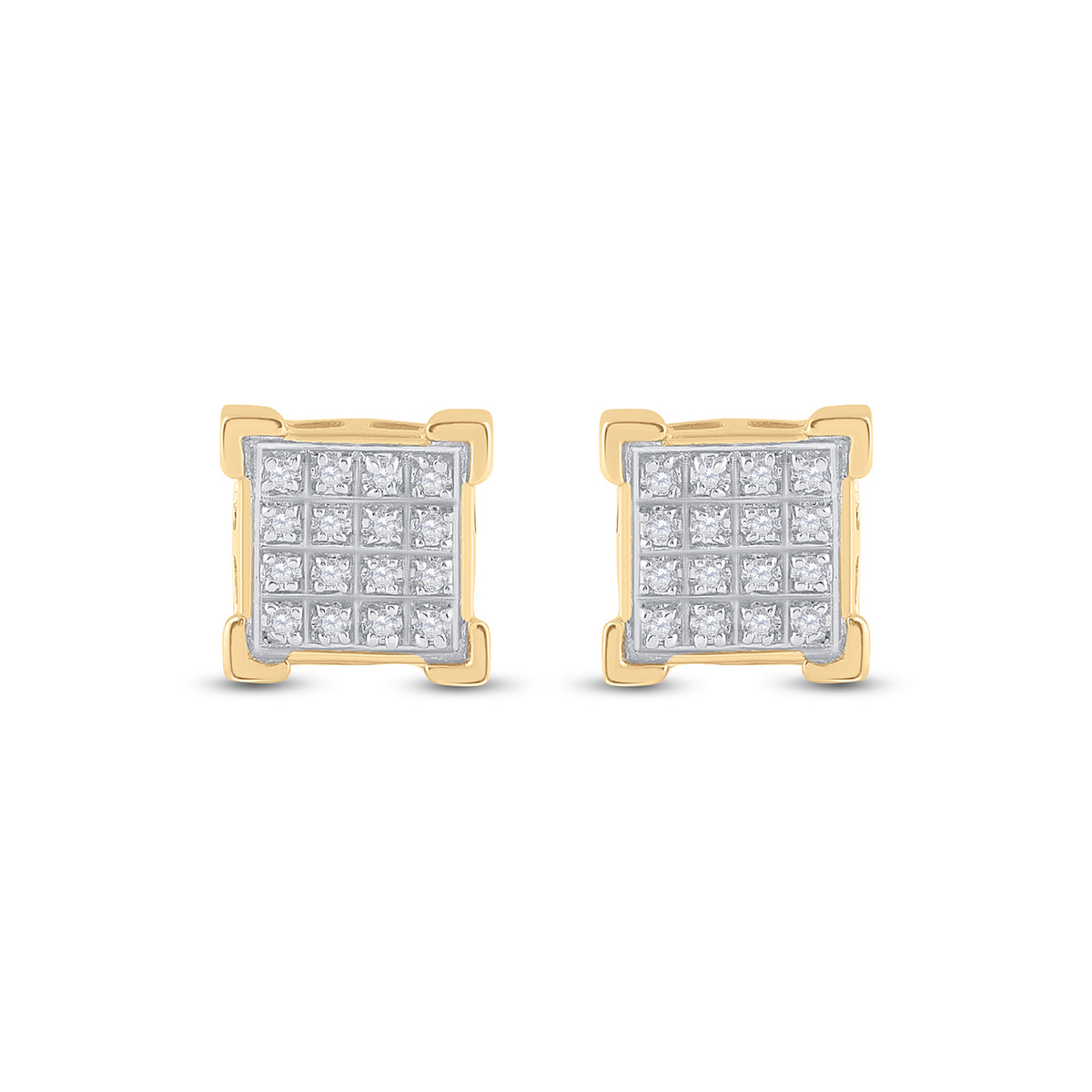1/10CT-DIA EARRING