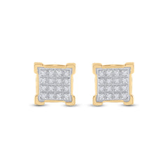 1/10CT-DIA EARRING