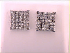 1/3CT-DIA MICRO-PAVE EARRING