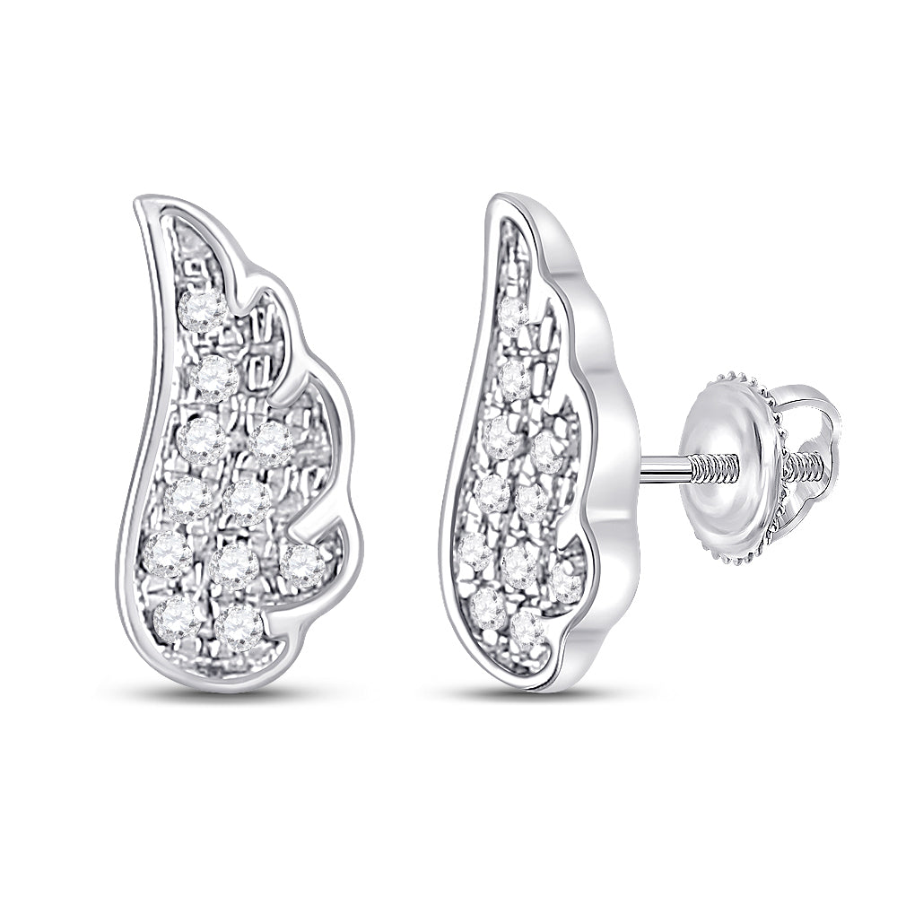 1/20CT-DIA EARRING