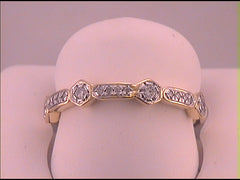 1/5CTW-DIA STACKABLE  BAND