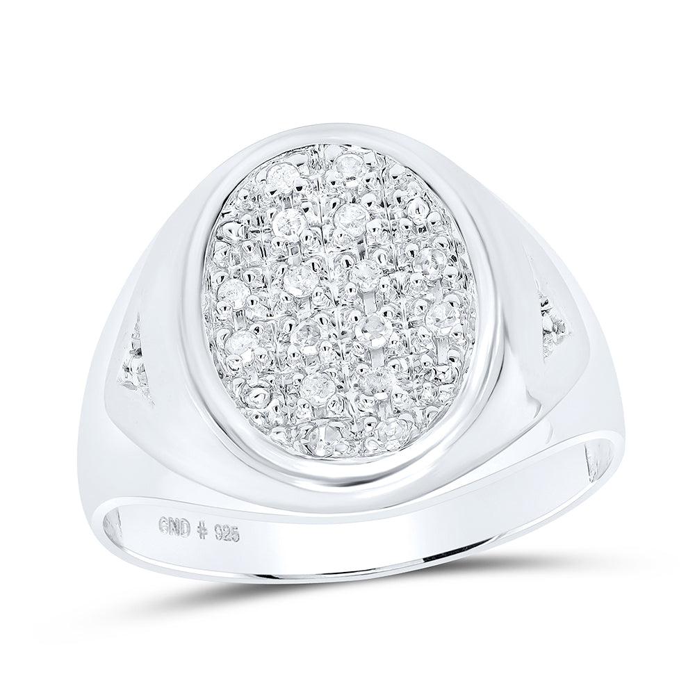 1/6CT-DIA FASHION MENS RING