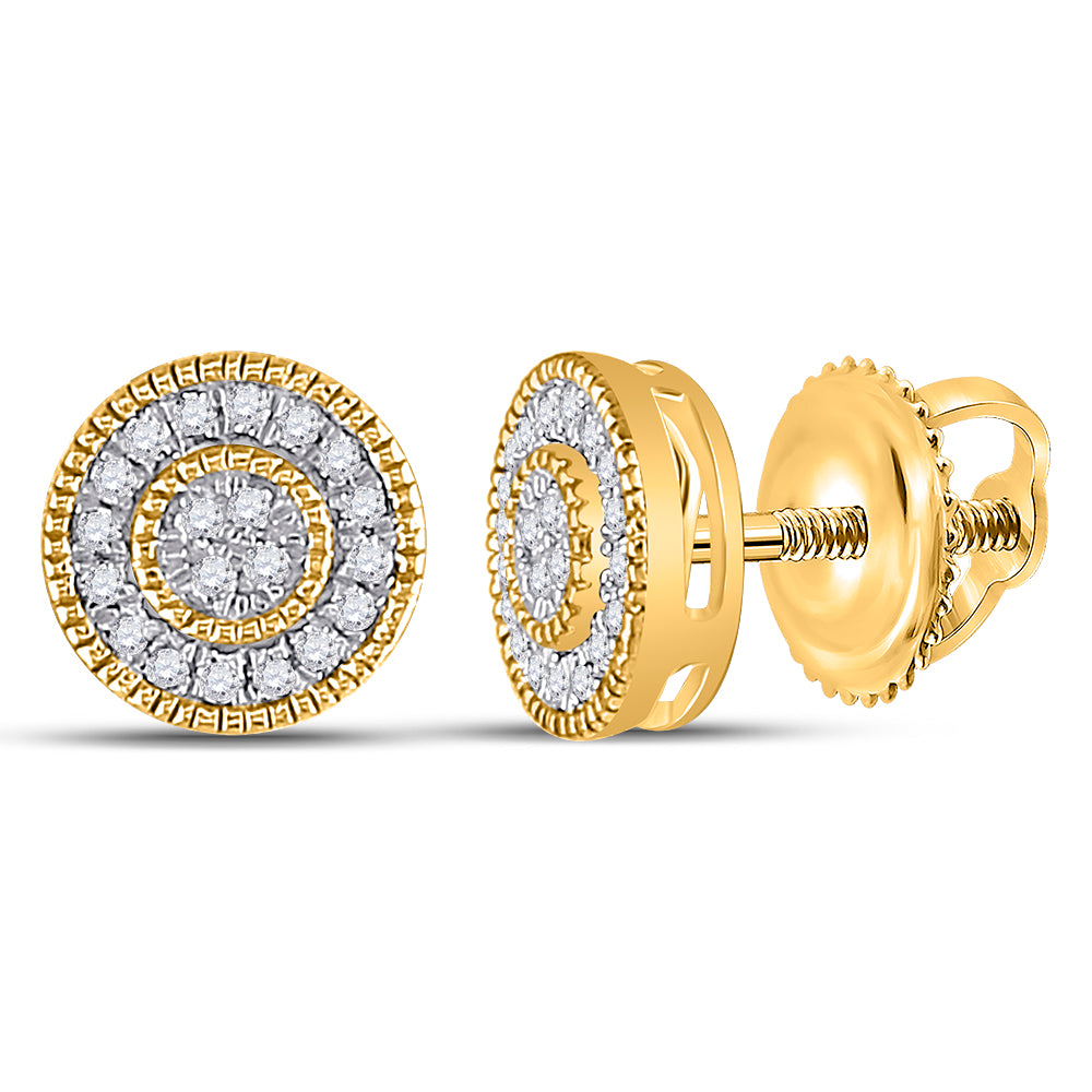1/8 Cttw-DIA HIPHOP EARRING