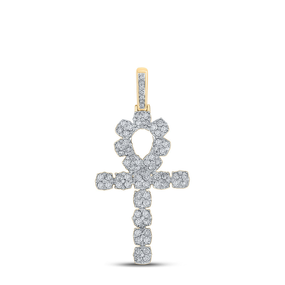 1 1/4 Cttw-DIA HIPHOP PENDANT