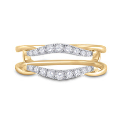 14K Yellow Gold 1/3 Ct-Natural Diamondenhancer 2.77 Gram