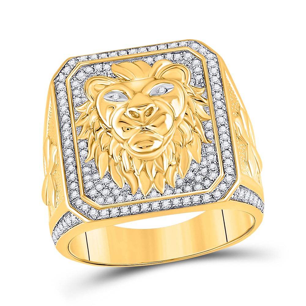 5/8CTW-DIA  P1P2 MENS RING