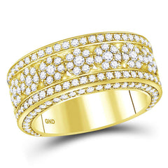 2 3/4CT-DIA MENS RING