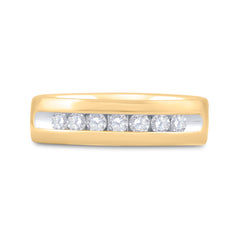 1/2CT-DIA MENS BAND