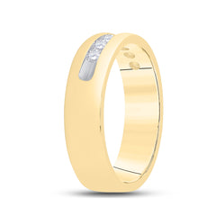 1/2CT-DIA MENS BAND