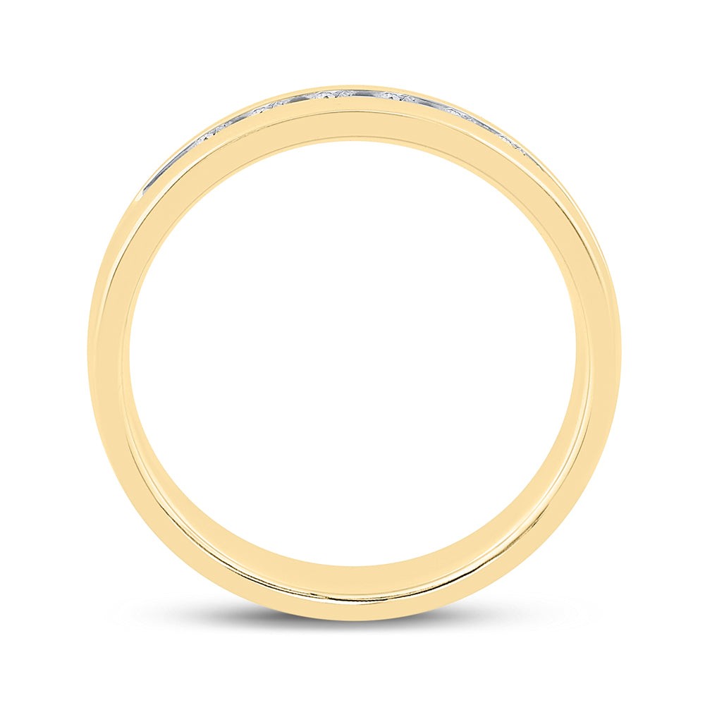 1/2CT-DIA MENS BAND