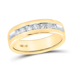 1/2CT-DIA MENS BAND