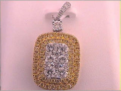 1 1/2CTW-DIA GIFT YELLOW DIAMOND PENDANT