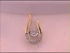 1/10CTW-DIA CN TWINKLE PENDANTS