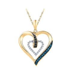 1/6CTW-DIA FASHION PENDANT