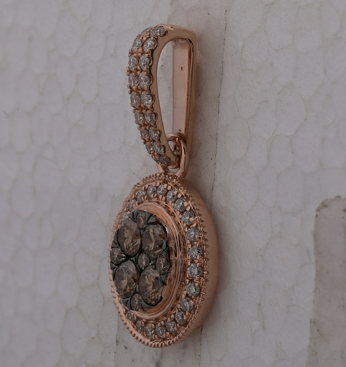 1 Cttw-DIA BROWN  PENDANT