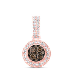 1 Cttw-DIA BROWN  PENDANT