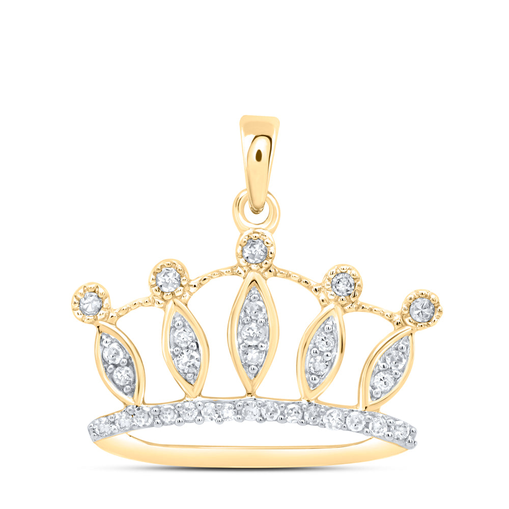 1/6CT-DIA PENDANT
