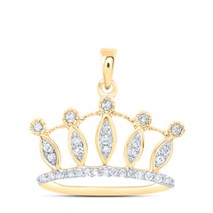 1/6CT-DIA PENDANT