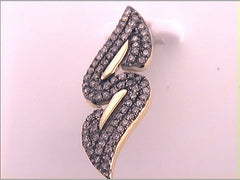 1/3CTW-DIA FASHION BROWN PENDANT