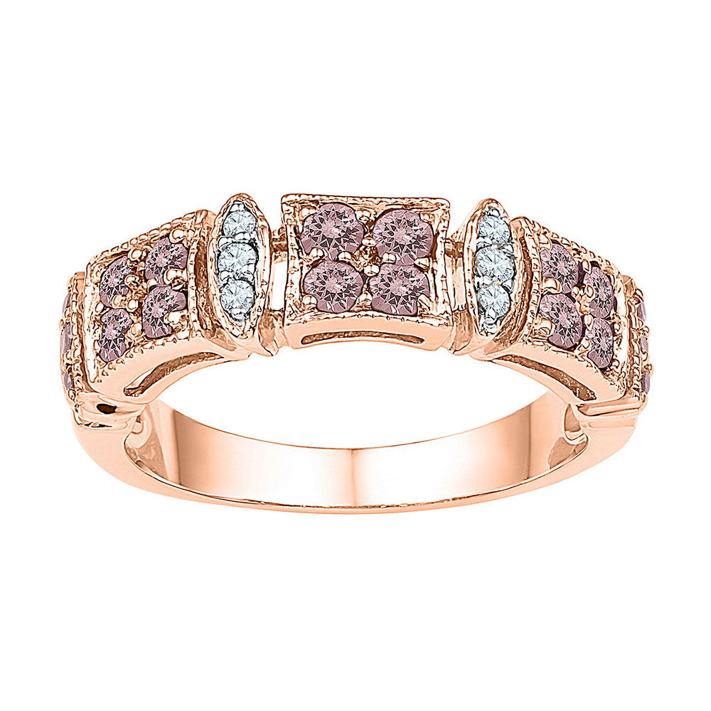 1/6CTW-DIA 1/2CT-MO RING