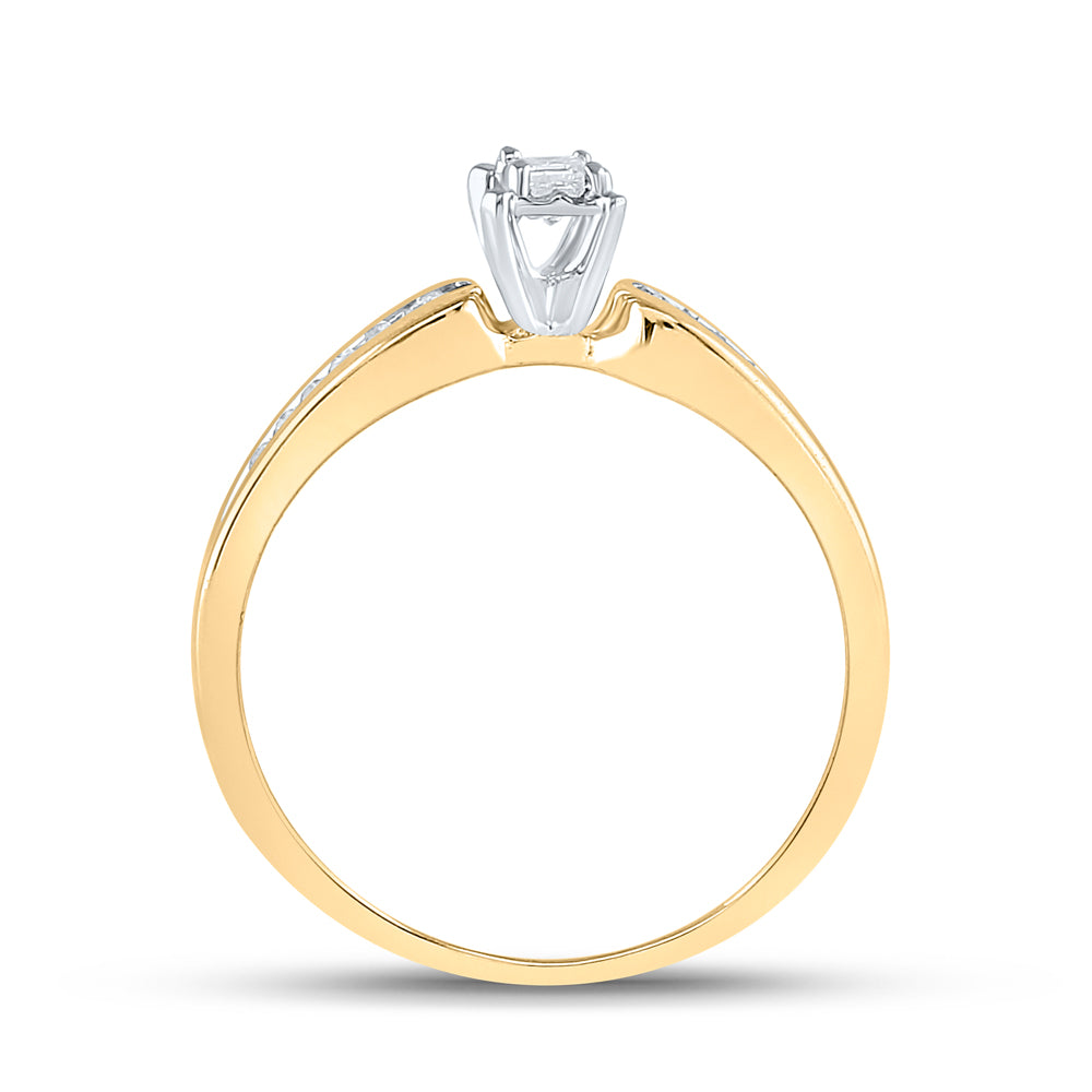 1/6CTW-DIA FASHION RING