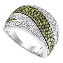 1/2CTW-DIA GREEN RING