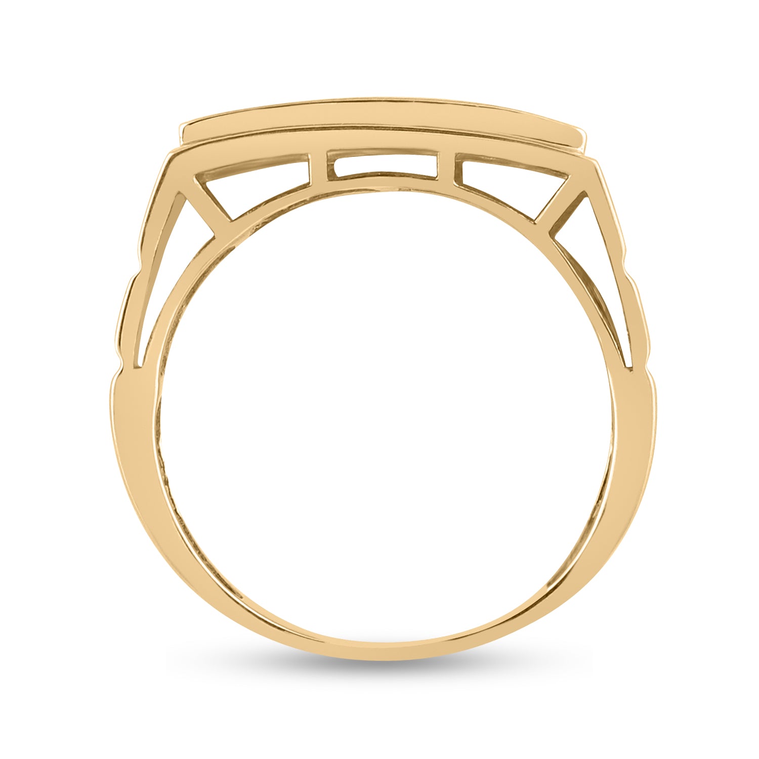 1/2CT-DIA MICRO-PAVE MENS RING