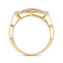 1/2CTW-DIA MICRO-PAVE MENS RING