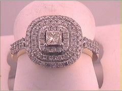 1 CTW-DIA FASHION RING