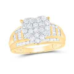 1CTW-DIA HEART RING-S6