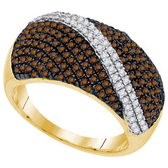 1 Cttw-DIA BROWN RING