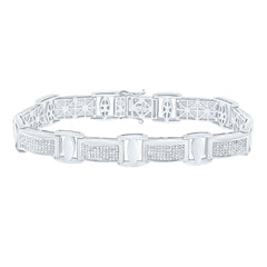 1 5/8CT-DIA MICRO-PAVE BRACELET