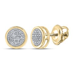 1/20CT-DIA MICRO-PAVE EARRINGS