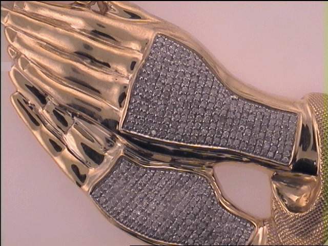 1 5/8CTW DIAMOND CHARM