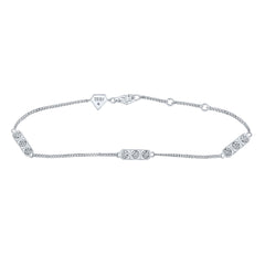 1/12CT-DIA Womens LINEAR BRACELET